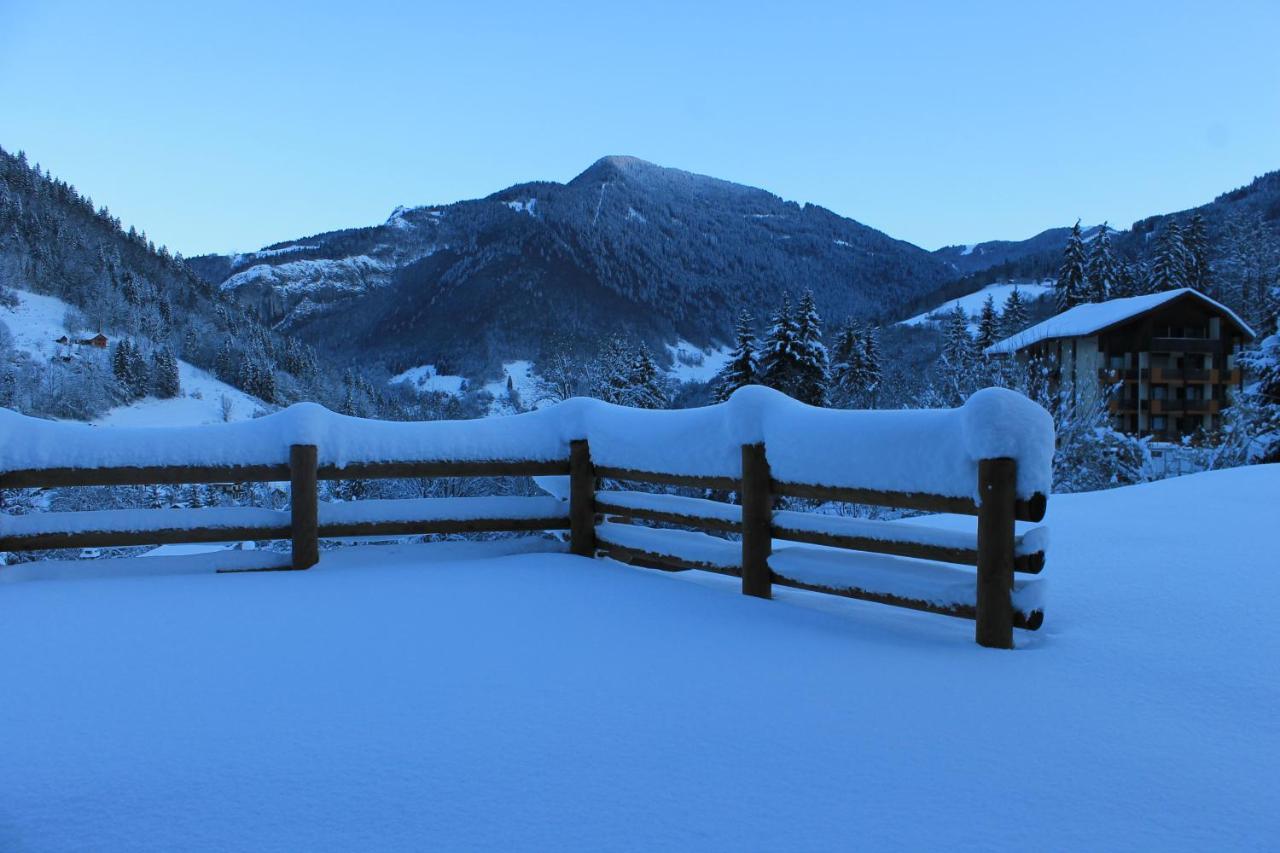 Chalet Avenir Saint-Jean-dʼAulps Esterno foto