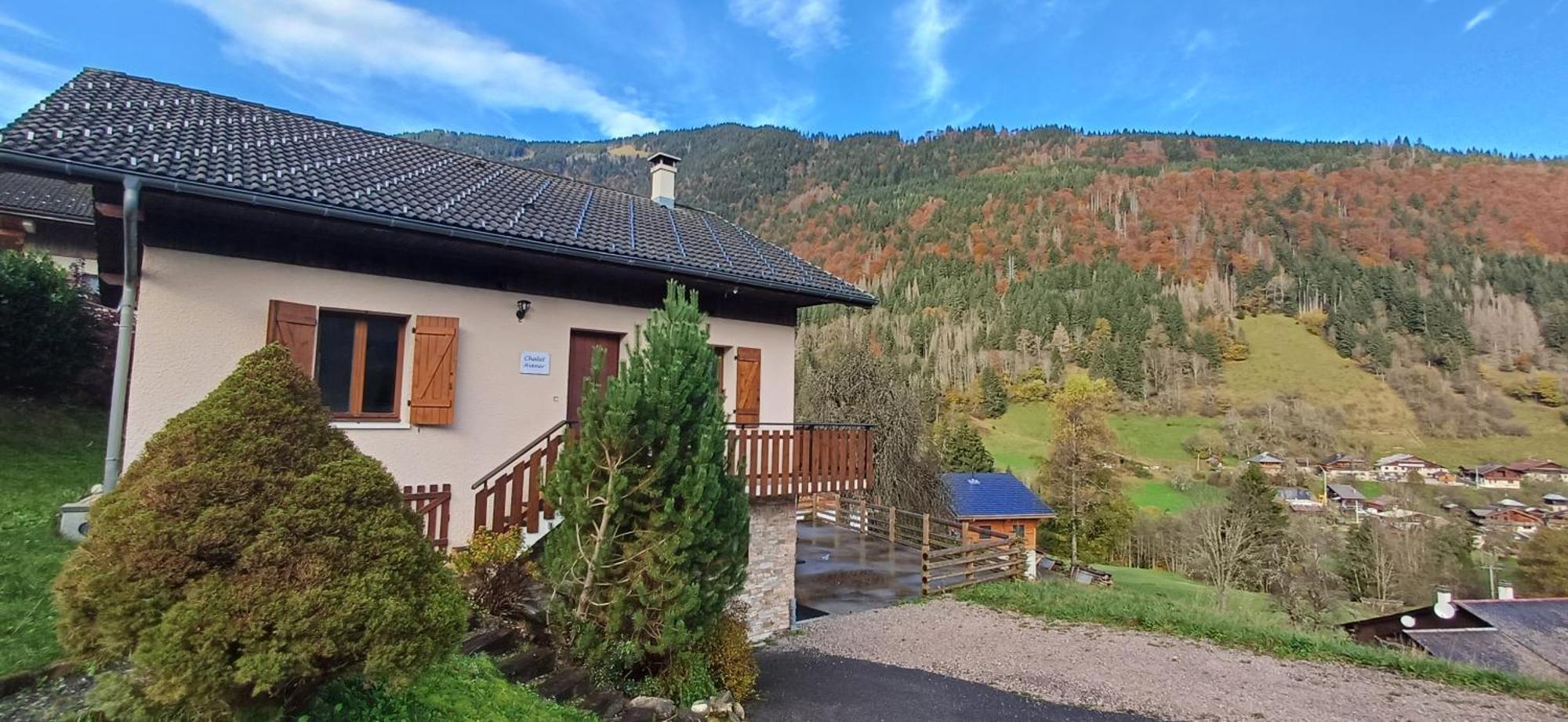 Chalet Avenir Saint-Jean-dʼAulps Esterno foto